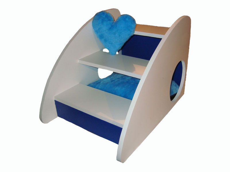 Cama Pets Toca Escada + Brinde Altura 42 Cm Altura Antiderrapante