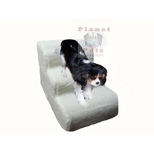Escada Dubai Pelúcia Carneirinho Estrutura Madeira Resistente Durável 40 Cm